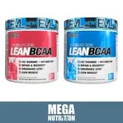 EVLution Nutrition Lean BCAA - Stimulant Free 237g 3 Flavours CLA Carnitine