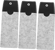 [FRCOLOR] Glasses Pouch Travel Sunglasses Storage Bag for Eyewear Protective Case for Grey Color for Organizing and Protecting Glasses