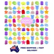 100 PCS Mochi Squishy Toys Kawaii Squishies Stress Relief Toys Pack for Kids Boy