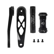 BUCKLOS MTB Mountain Bike Crank Arm Set with Bottom Bracket -170MM Aluminum A...