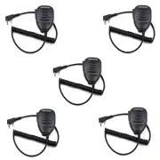 5X Speaker Microphone PTT For BaoFeng UV-5R 8W DM-5R UV-6R BF-F8+ BF-888S Radios