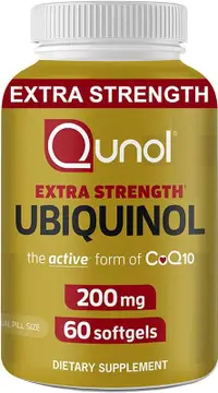 在飛比找露天拍賣優惠-Qunol 天然還原型 泛醇輔酶 Ubiquinol 200