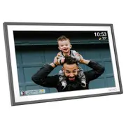 Nivo Frameo 15.6" HD Smart WiFi Digital Photo Video Frame Black