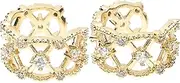 [BESTYASH] Stylish Zircon Earring Cuffs Ear Cuffs Comfortable Non Piercing Earrings Fashion Accessory