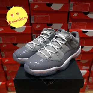 特價實拍 NIKE Jordan 11 Retro Low Grey 灰 酷灰 AJ11 球鞋 528895-003