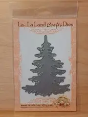 La La Land Crafts Cutting Die Christmas Tree 8024 RETIRED