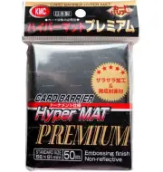 KMC Hyper MAT PREMIUM - Standard Size Sleeves - BLACK (50)