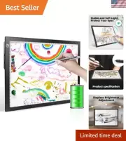 Slim A4 LED Tracing Light Box - Eye-Protecting & Rechargeable for Every Project