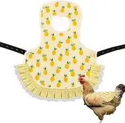 Hen Saddle, Poultry Vest Chicken Saddle Jacket Clothes, Poultry Protector Hen Apron Feather Protective Jacket Wing Back Protector Fits Small Medium Hen Accessories