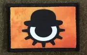 Clockwork Orange Movie Morale Patch Military Tactical Army Flag USA Hook Badge