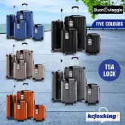 4PCS Luggage Suitcase Trolley Set Travel Storage Organiser Hard Case TSA Lock