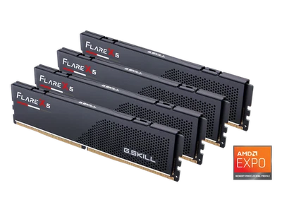 G.SKILL Flare X5 256GB (4 x 64GB) 288-Pin PC RAM DDR5 6000 (PC5 48000) Desktop M