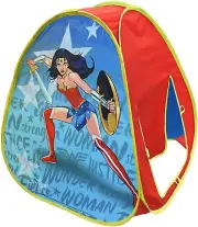 Wonder Woman Pop Up Play Tent For Kids - DC Gift for Boys and Girls