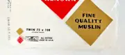 Vintage Cannon Renown Twin Flat Bed Sheet Sealed Cotton White New Old Stock