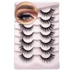 Lashes Mink False Eyelashes Natural Wispy Lashes Soft Faux Mink Lashes Fluffy...