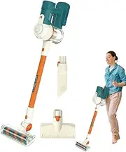 Cleaning Toy Kit – Realistic Toddler Vacuum Cleaner, Pretend House Tools | Fun Music and Lights Toys Used by Kids During Role Play, Housekeeping Learning Game Set for Indoor Home Fun and Activities