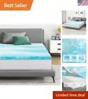 Enhance Sleep Comfort with 2-Inch Gel Infused Memory Foam Mattress Topper - Full