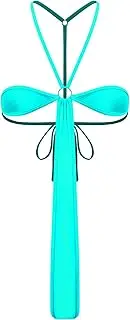 [Yeahdor] Women's Micro Thong Extreme Swimwear One Piece Bikini Bathing Suit Backless Brazilian Swimsuit