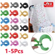 1-4X Blanket Clip Stroller Peg Toy Car Seat Cover Clips Pram Hook for Out Going