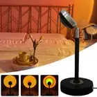 Atmosphere Night Light Projector USB LED Sunset Rainbow Desk Lamp Home BUU