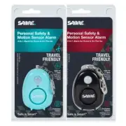 Sabre 2-IN-1 Personal Safety Motion Sensor Keychain Alarm Siren Portable 120dB