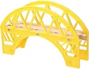 Realistic Wooden Train Track Bridges Toy Railroad Scenery Train Track Toys for Boys