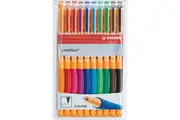 Stabilo Point Visco Rollerball Pen Assorted Colours Fine 0.5mm 10 Pack