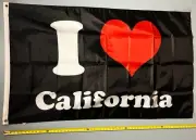 California FLAG FREE USA SHIP State Flag Dorm College Poster Beer Sign USA 3x5'