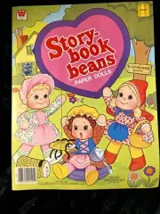 Storybook Beans Paper Doll Book Uncut Whitman Pub. 1980
