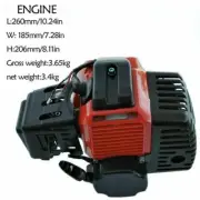 49cc 50cc 2 Stroke Gas Engine Motor For Pocket Rocket ATV Quad Go kart Scooter