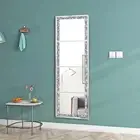 Meetart Full Length Mirror Tiles,Crystal Crush Diamond Full Body Wall Mirror,in