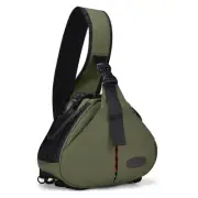 Camera Bag Sling Backpack Camera Case Waterproof with Rain Cover Tripod Holde...