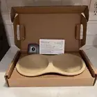 New In Box Pampered Chef Stoneware Microwave Egg Cooker 1372 USA Eggs Stone