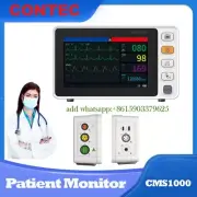 MINI ICU Vital Signs Patient Monitor Handheld Portable 5" Color TFT ECG,NIBP,