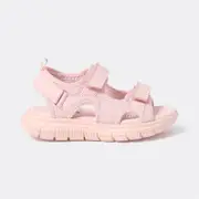 K-D Kids Tab Sandals - Pink