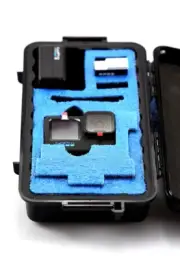 Precut Blue Top GoPro Hero 12 11 10 9 8 foam insert fits your Pelican M50 case