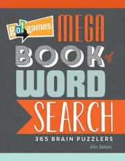 Go!games Mega Book Of Word Search: 365 Brain Puzzlers by John Samson (English) P