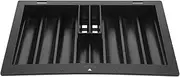 Abaodam Poker Chip Display Case Acrylic Poker Chip Tray Rack for Gambling Poker Clubs Parties Black 350