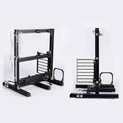 Open PC housing, ATX/M-ATX/ITX housing with Open housing for Vertical overclocking Tests, DIY housing with Open Rack and Handle, 20 x 20 Aluminium Profile