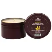 Hemp Seed 3-In-1 Massage Candle - Oh! Oh! Oh! - Amber Musk, Warm Tobacco, Car...