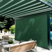 6' Green Shade Sail Fabric Roll Replaceable Sun Canopy Cover Multipurpose Colth