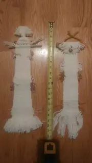 2 Macrame Wall Hangings
