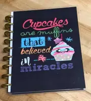 Cupcakes are like Muffins Quote Cover Set for use w/ Happy Planner
