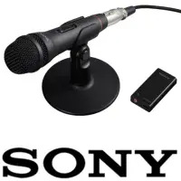 在飛比找momo購物網優惠-【SONY索尼】手持式+底座式兩用電容式麥克風ECM-PCV