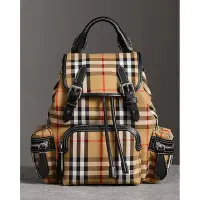 在飛比找Yahoo!奇摩拍賣優惠-Burberry Vintage check Rucksac