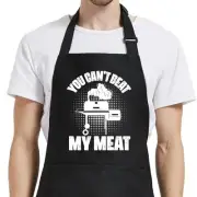Funny Aprons for Men Chef Cooking BBQ Grilling, Gag Gifts for Men Dad You Cant