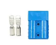 10X Connectors Anderson Style Plug DC Power 50AMP Solar Caravan 6AWG BLUE