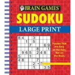 BRAIN GAMES - SUDOKU LARGE PRINT