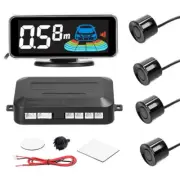 LCD Display Car Rear Reverse Backup Radar System Alarm Alert 4 Parking Sensors (for: MG)