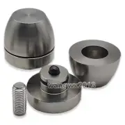 4pcs 30mm 304SS Speaker Spike Pad Adjustable Height Damping Isolation Stand Feet